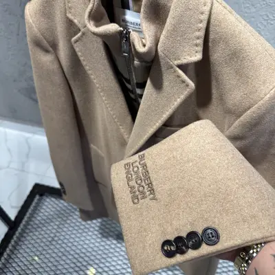 Burberry Özel Tasarım Kahve Ceket