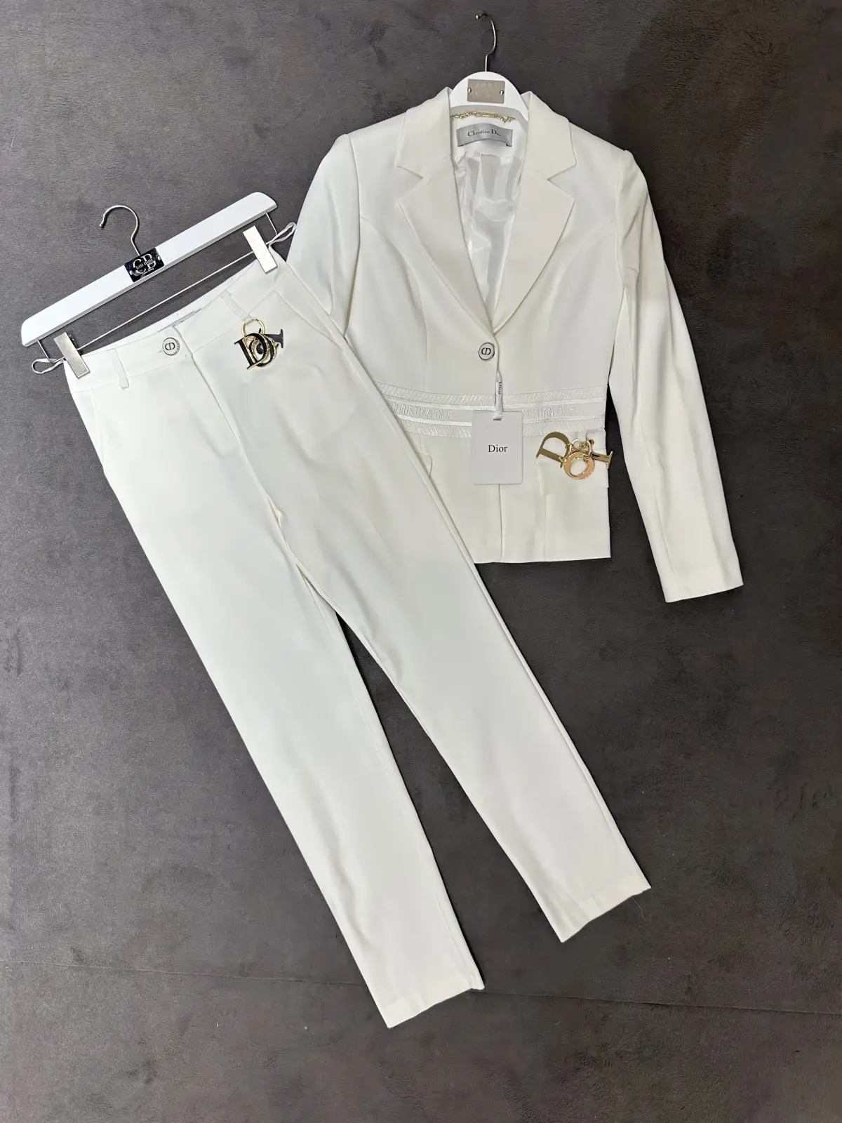 Dior Beyaz İkili Takım