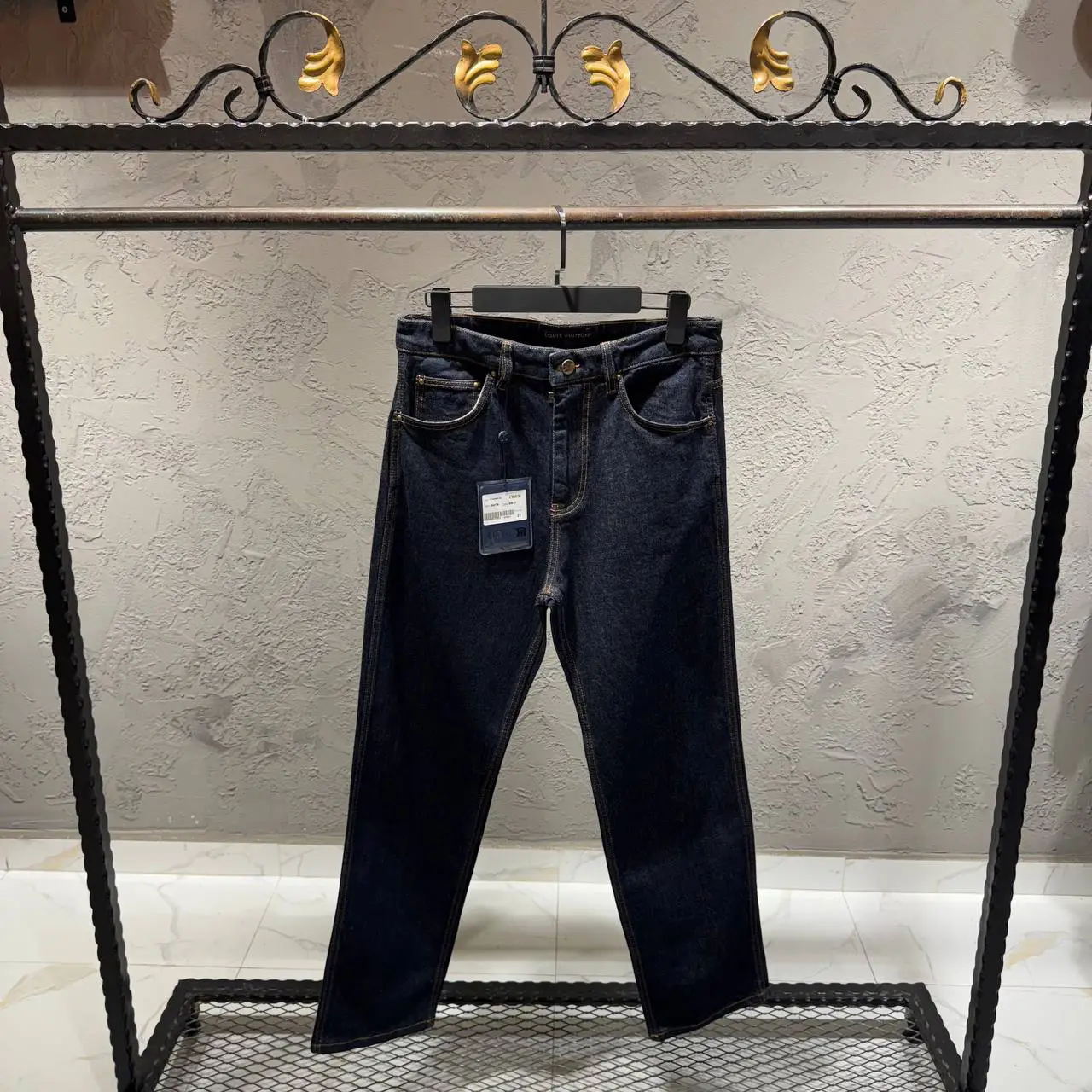 Louis Vuitton Baggy Kalıp Lacivert Jeans