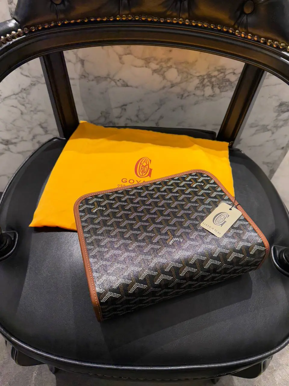 Goyard Desenli Clutch