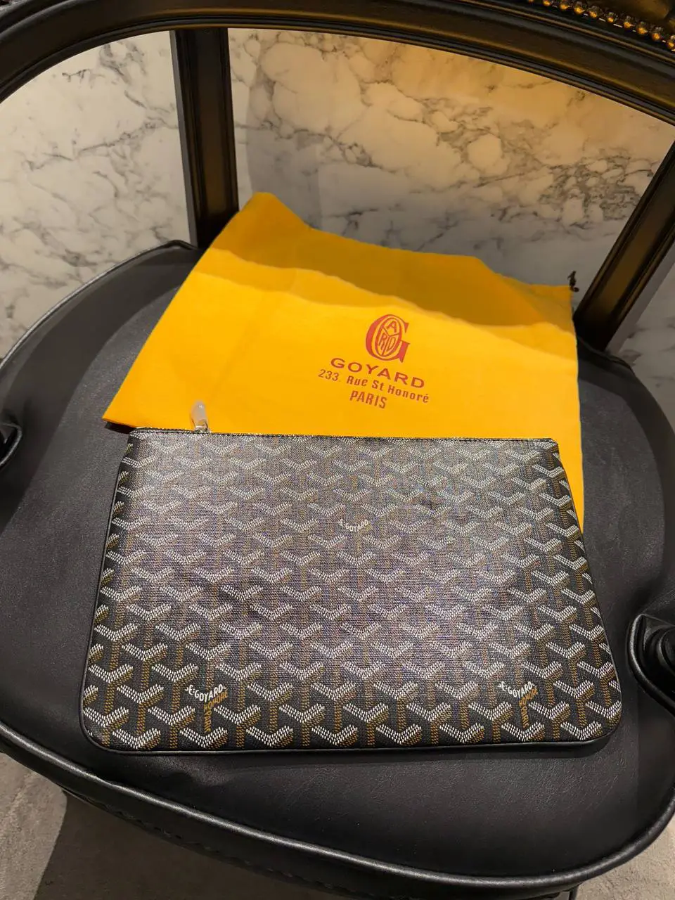 Goyard Desenli Clutch