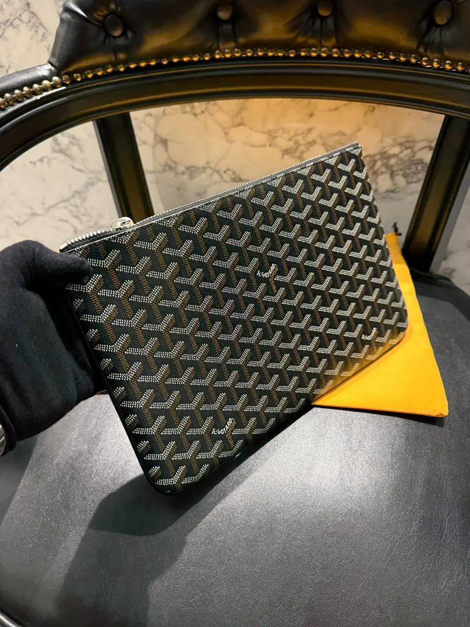 Goyard Desenli Clutch