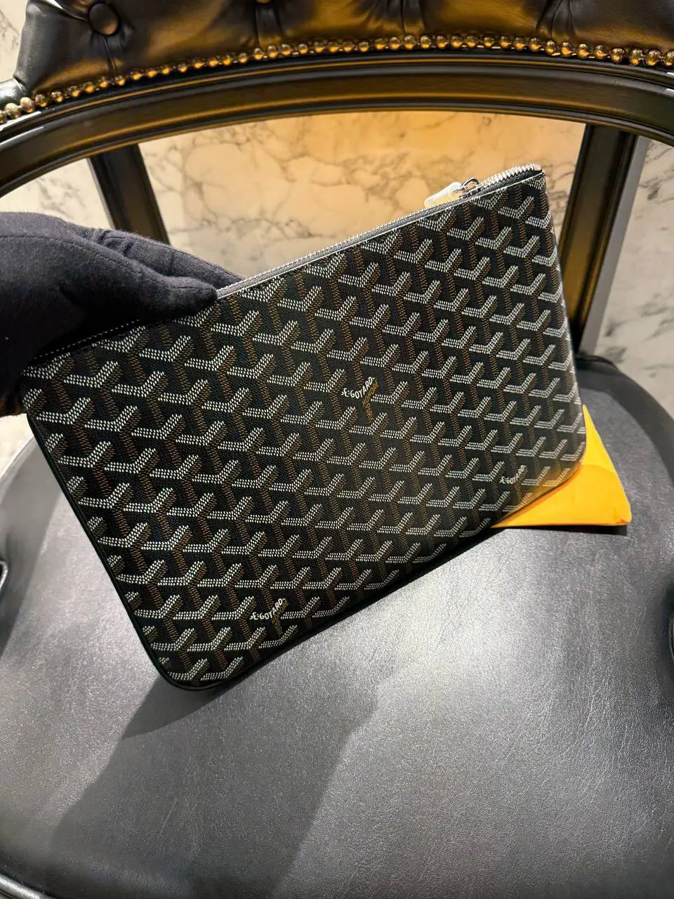 Goyard Desenli Clutch