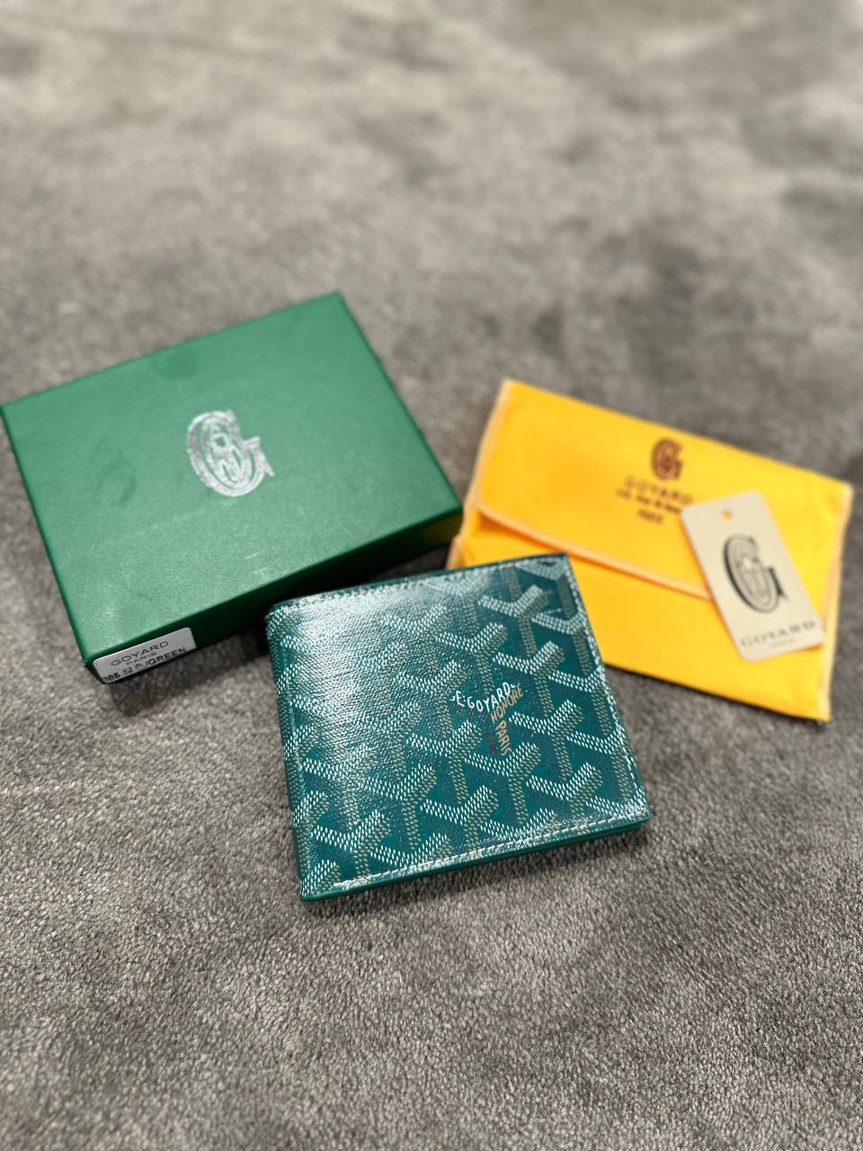Goyard Yeşil Cüzdan