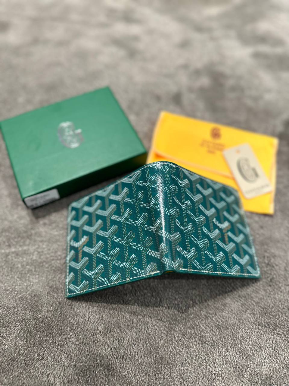 Goyard Yeşil Cüzdan