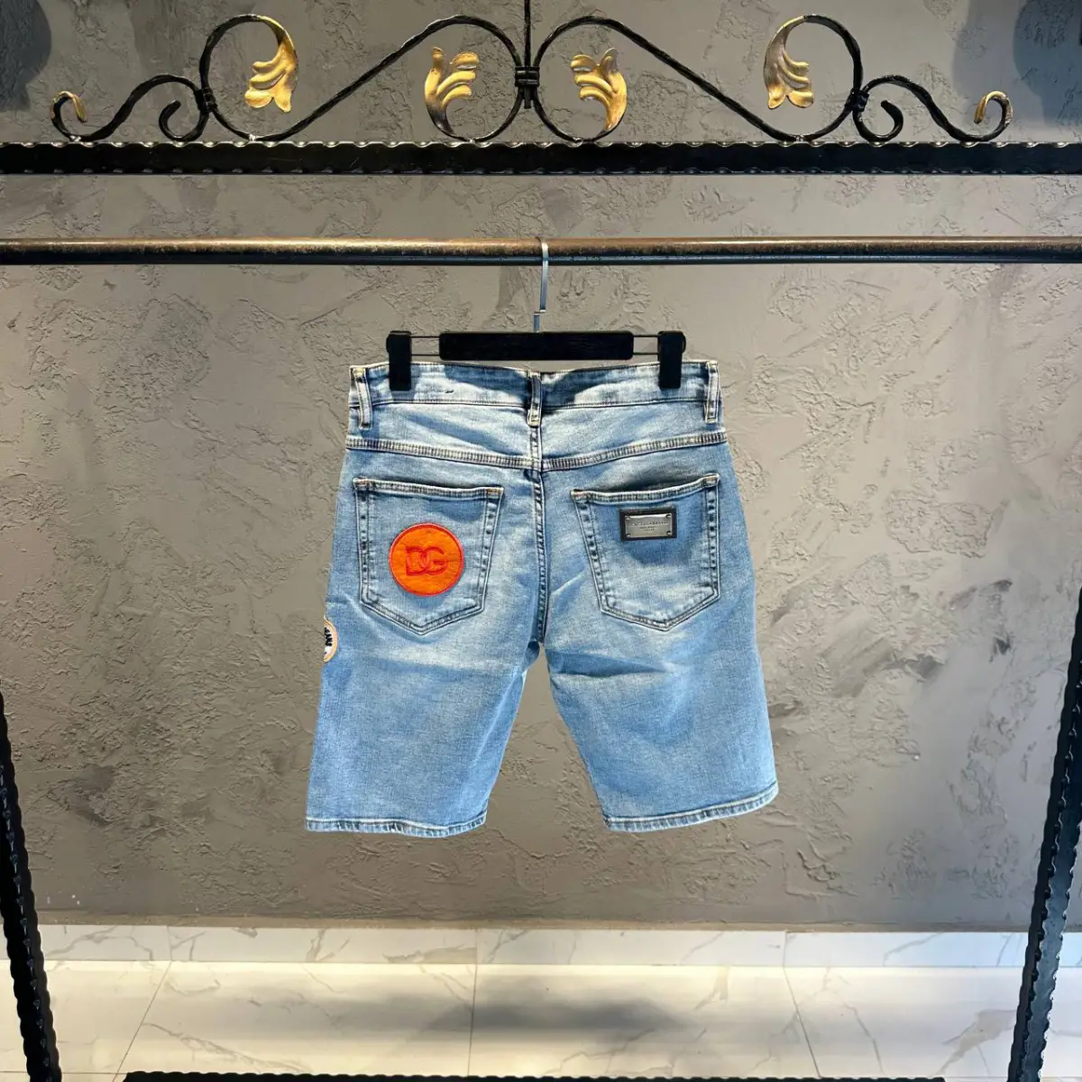 Dolce Gabbana Sticker Detay Kot Short