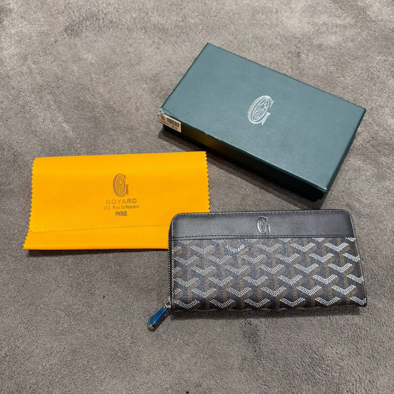 Goyard Desenli Cüzdan