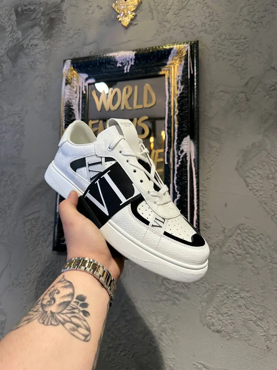 Valentino Beyaz Ayakkabı