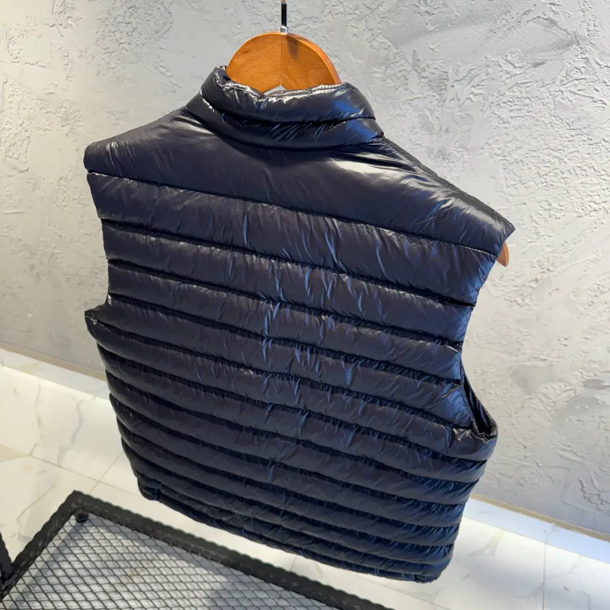 Moncler Siyah Şişme Yelek