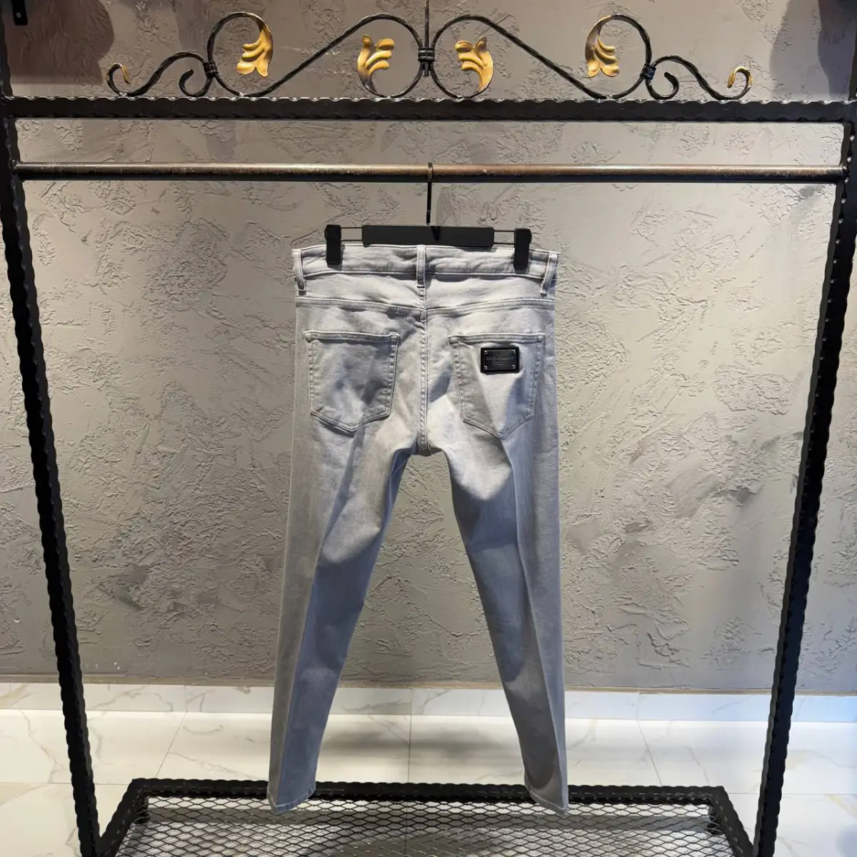 Dolce Gabbana Grey Armalı Jeans