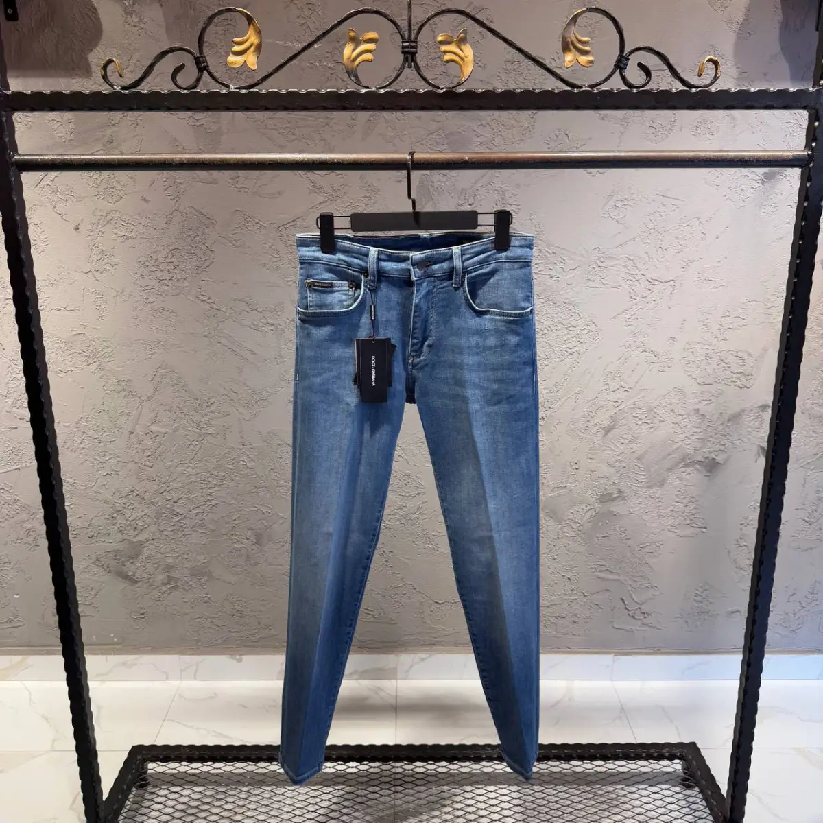 Dolce Gabbana Mavi Armalı Jeans