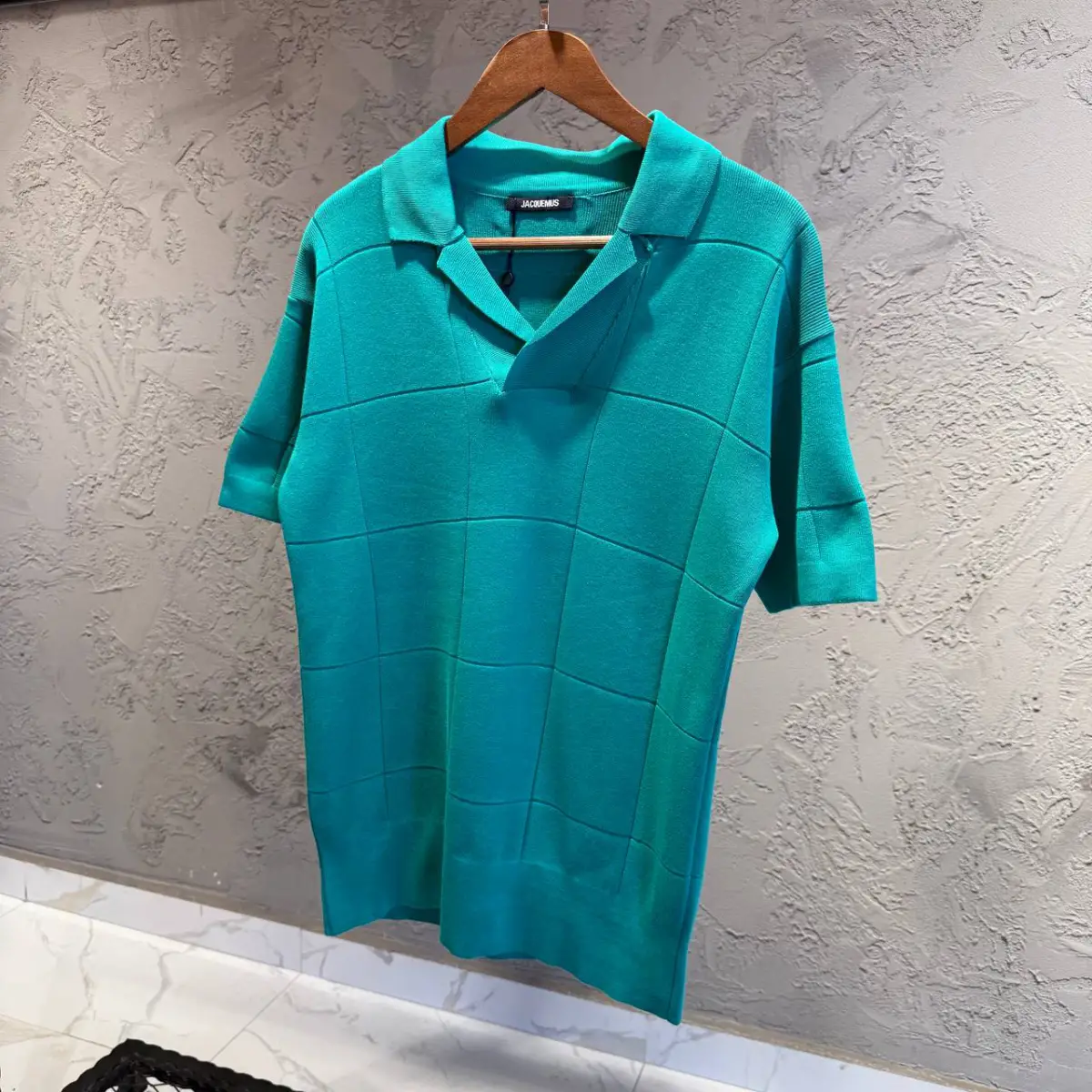 Jackquemus Yeşil Yakalı Tişört