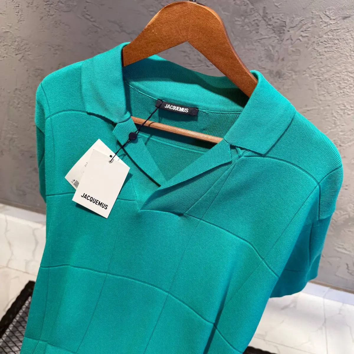 Jackquemus Yeşil Yakalı Tişört