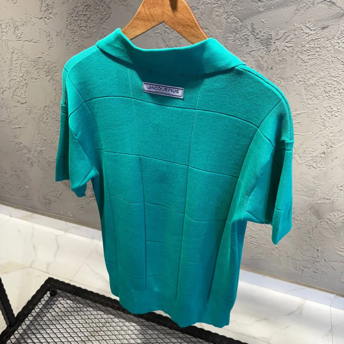 Jackquemus Yeşil Yakalı Tişört