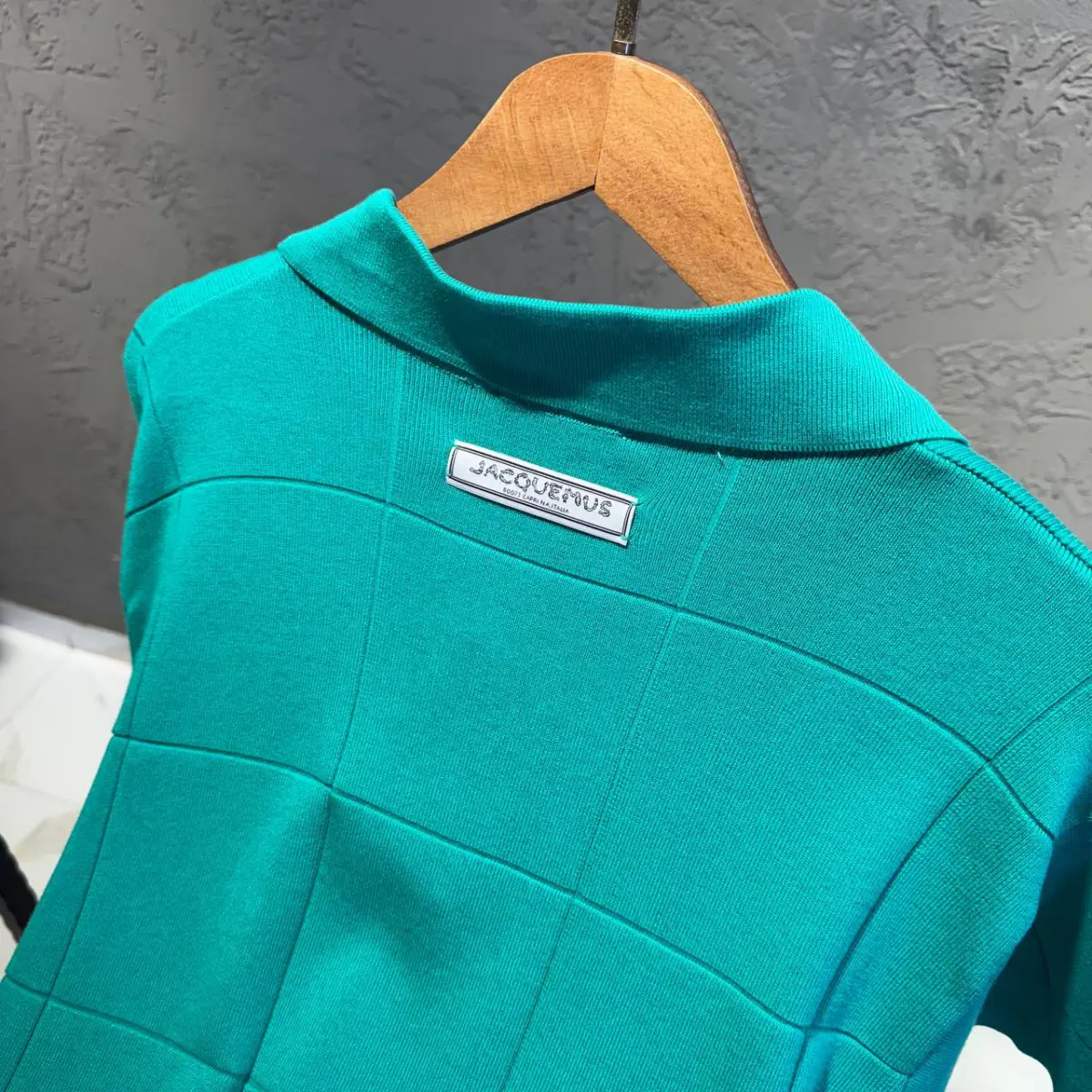 Jackquemus Yeşil Yakalı Tişört