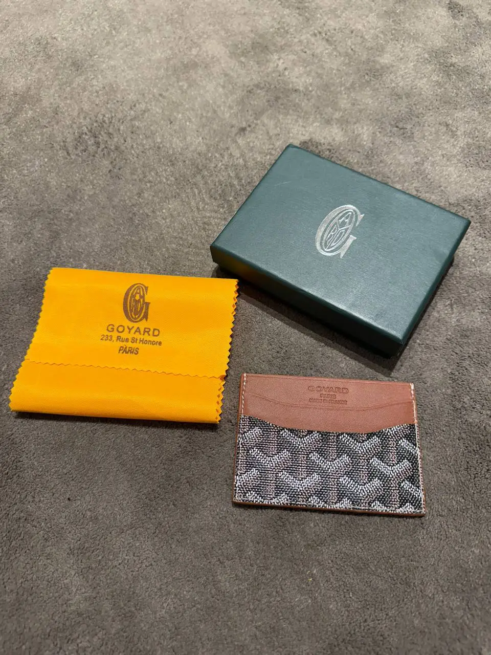 Goyard Kahverengi Kartlık Cüzdan
