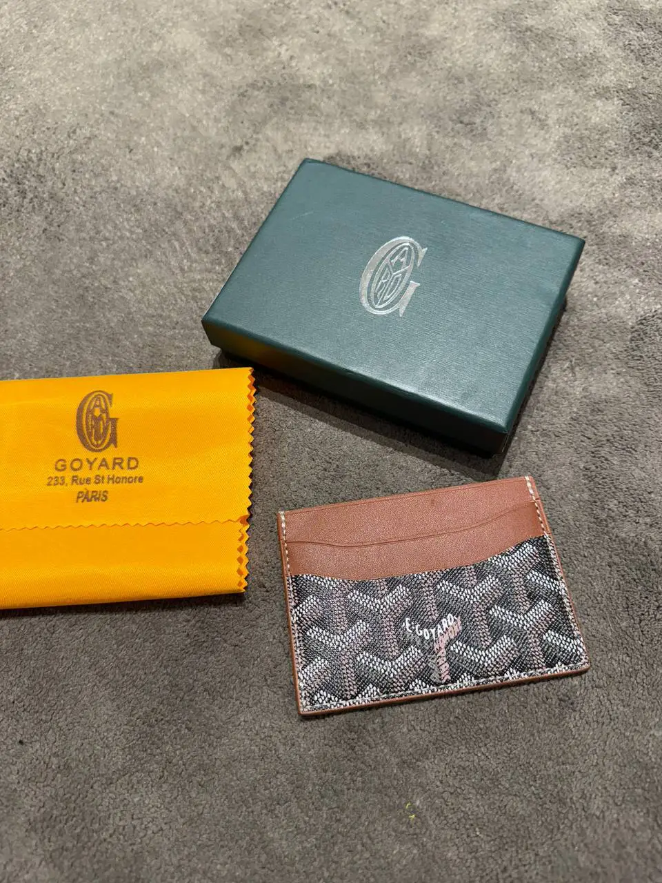 Goyard Kahverengi Kartlık Cüzdan