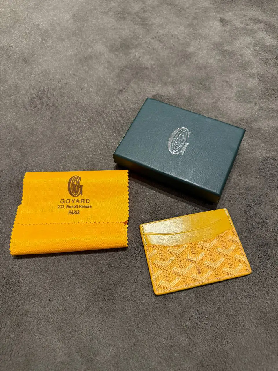 Goyard Sarı Kartlık 