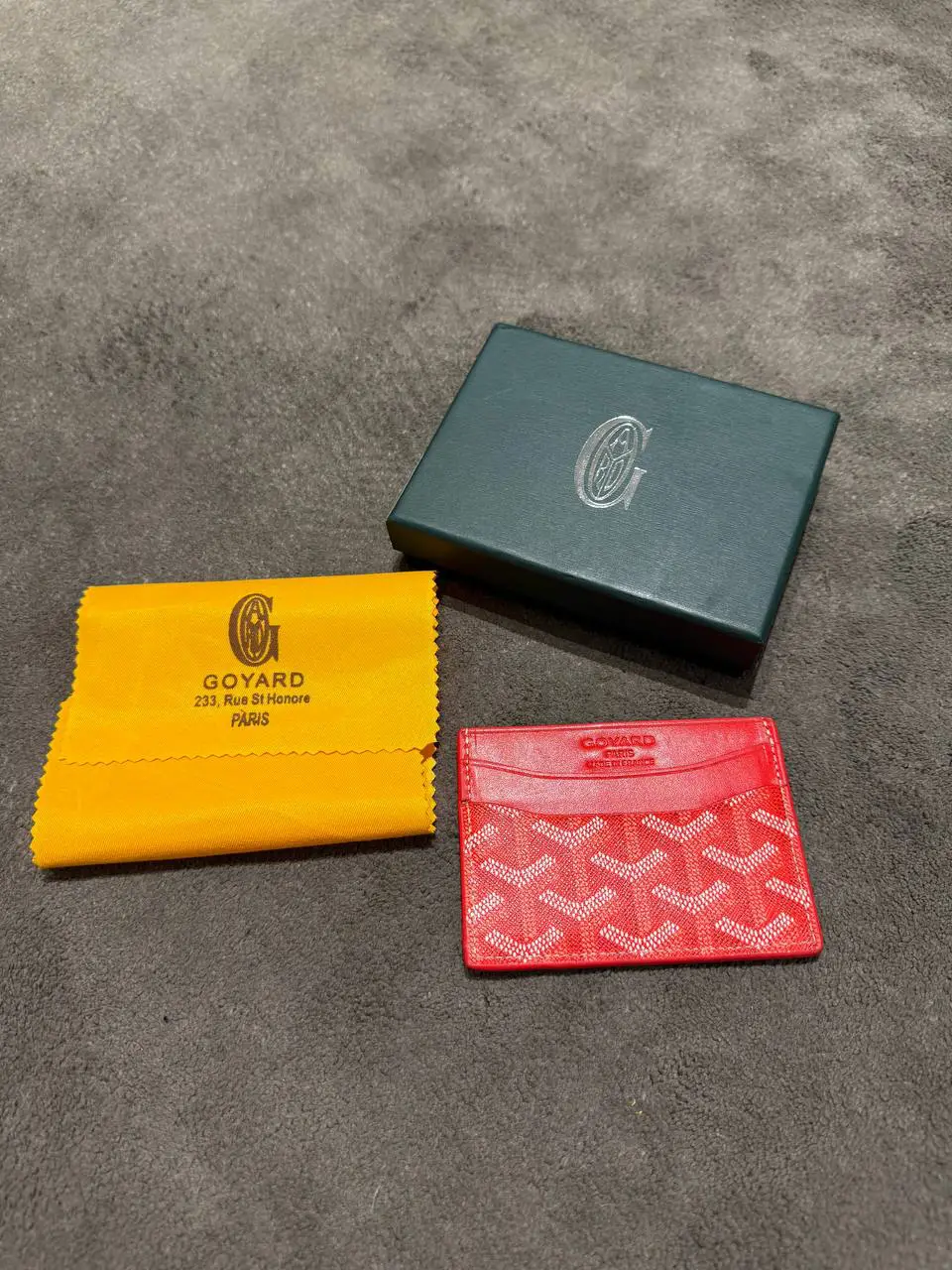 Goyard Kırmızı Kartlık