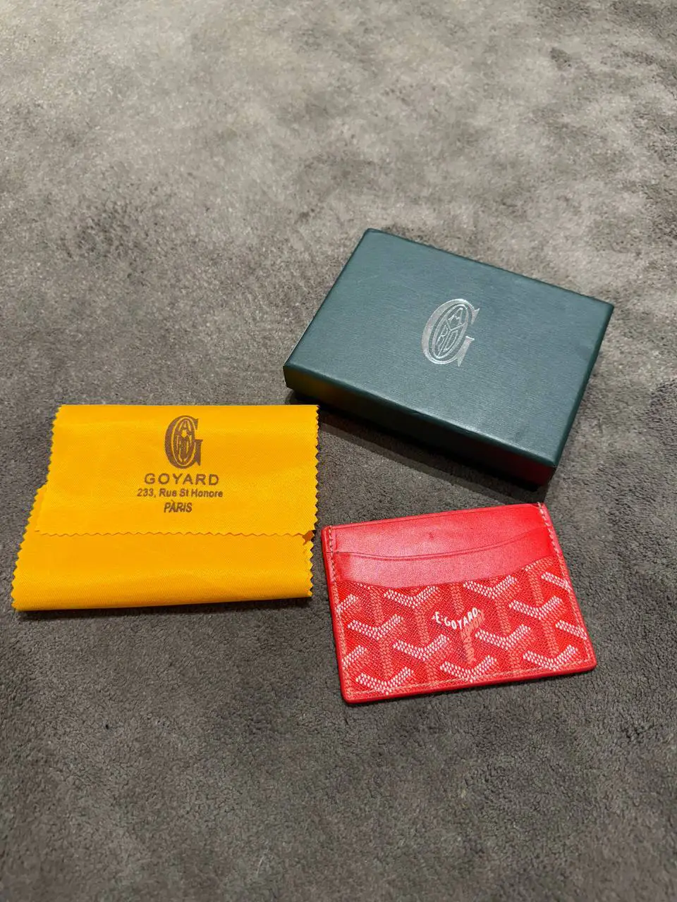 Goyard Kırmızı Kartlık