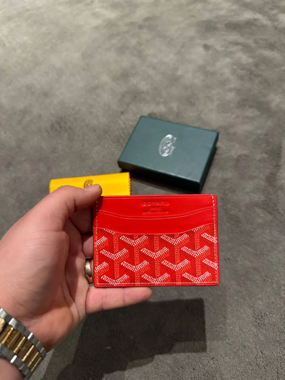 Goyard Kırmızı Kartlık