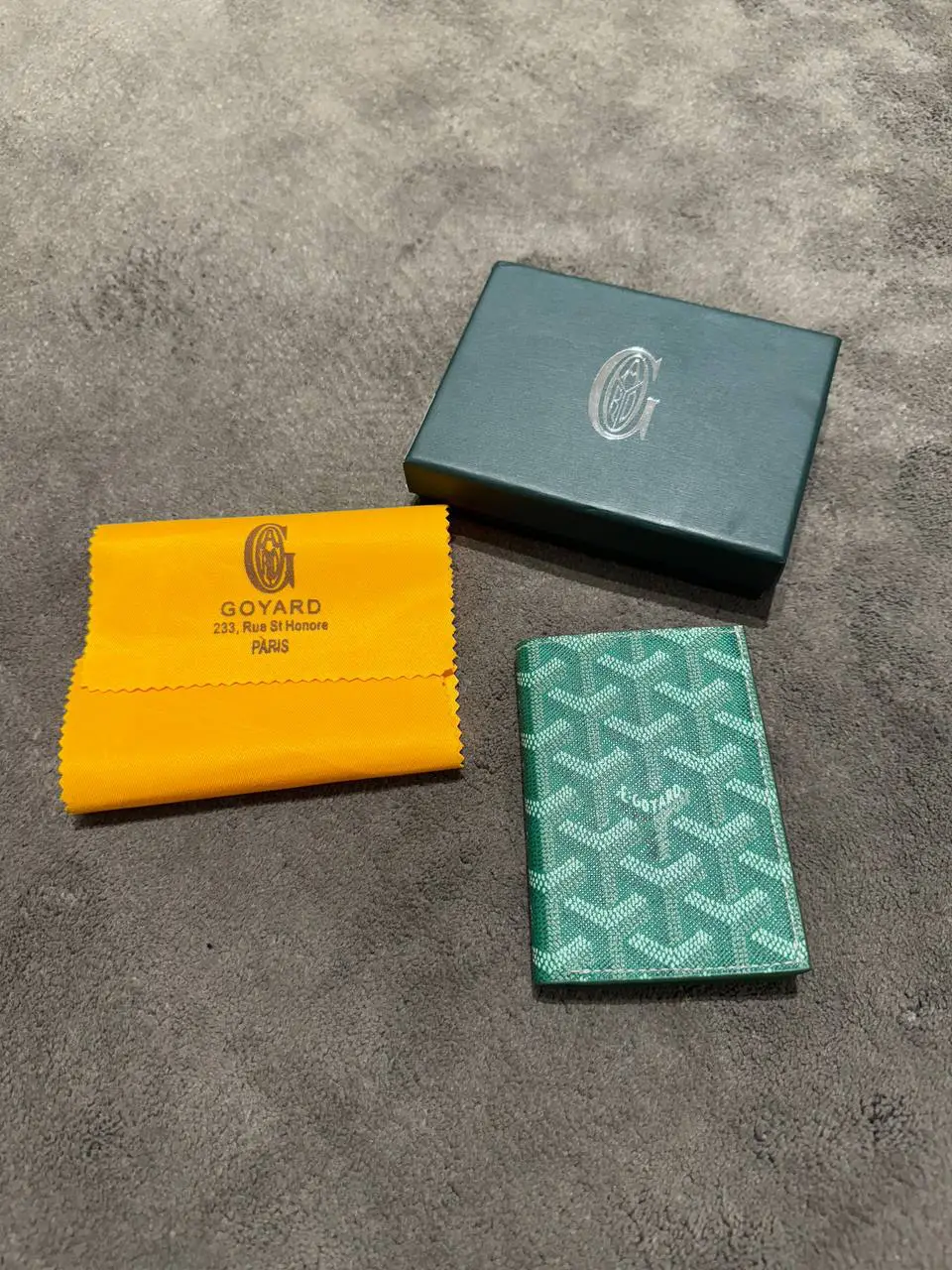 Goyard Yeşil Cüzdan