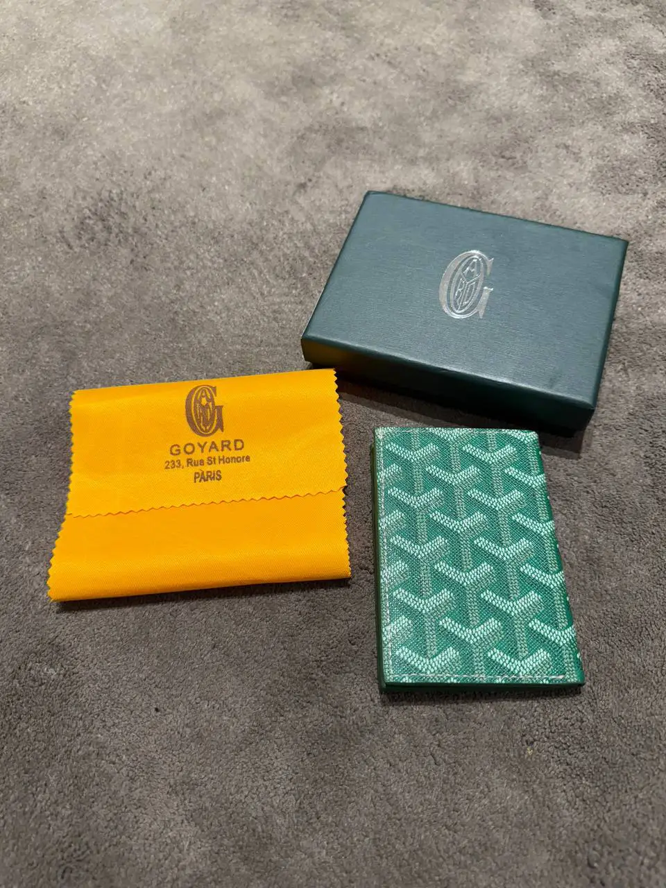 Goyard Yeşil Cüzdan