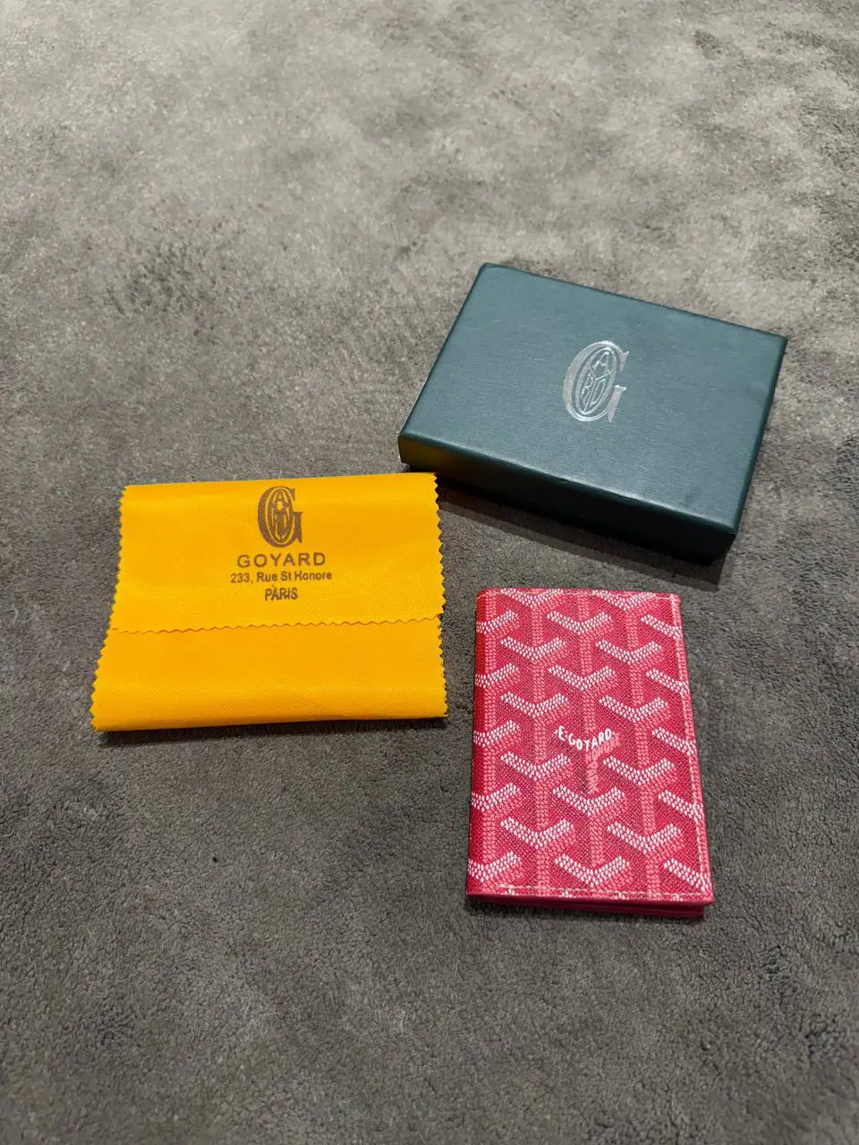 Goyard Kırmızı Cüzdan