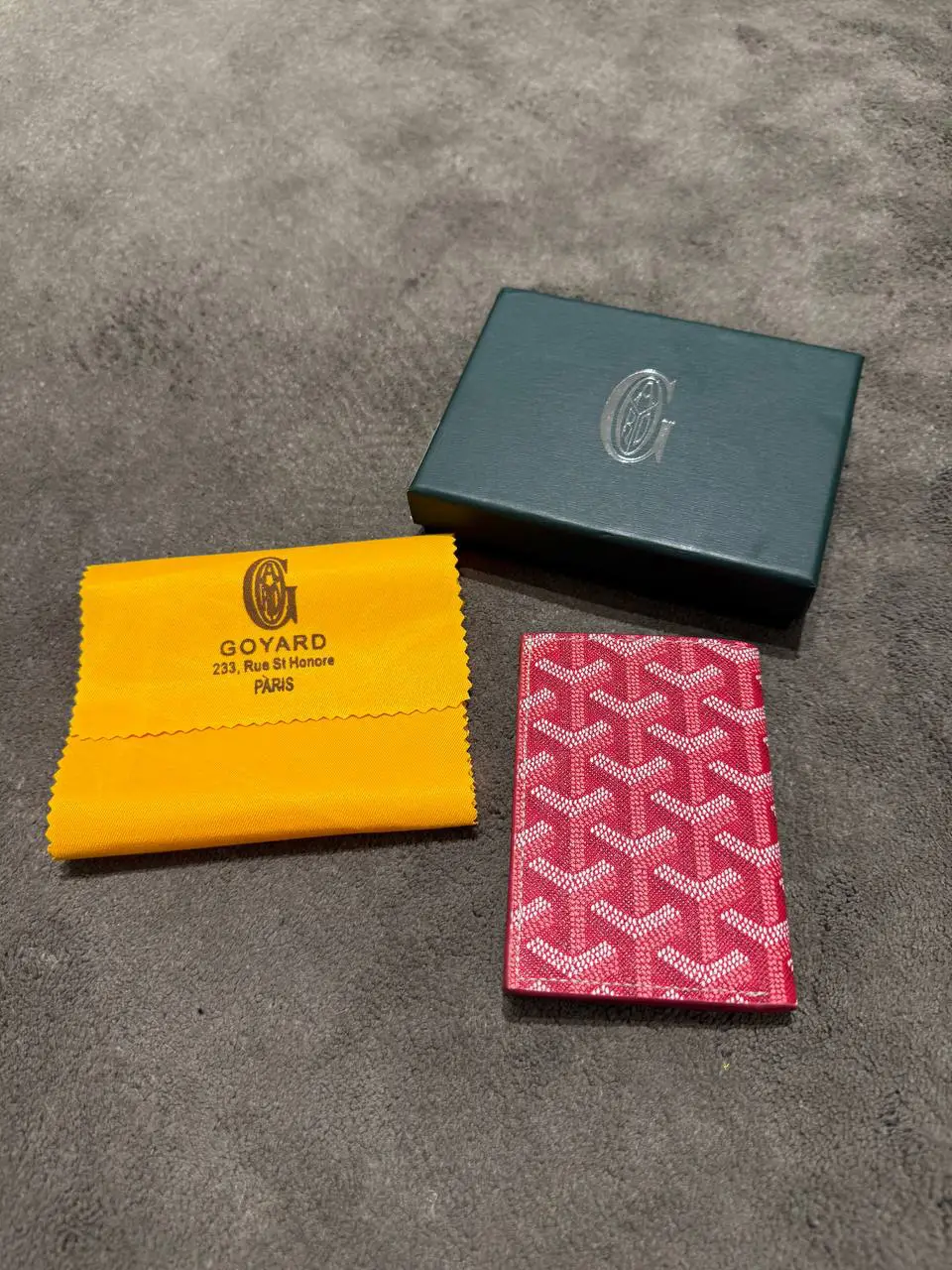 Goyard Kırmızı Cüzdan