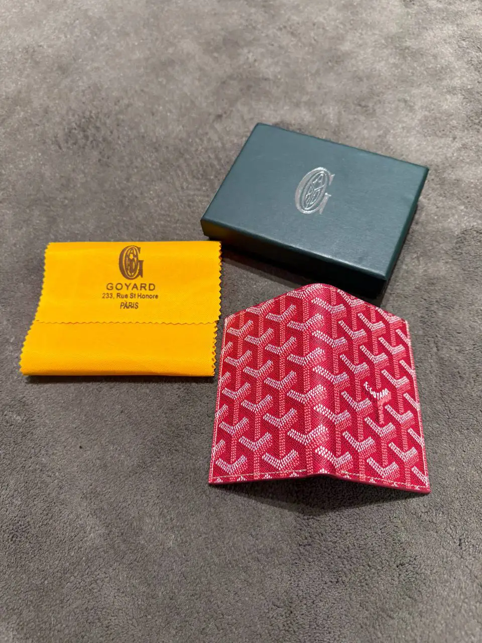 Goyard Kırmızı Cüzdan