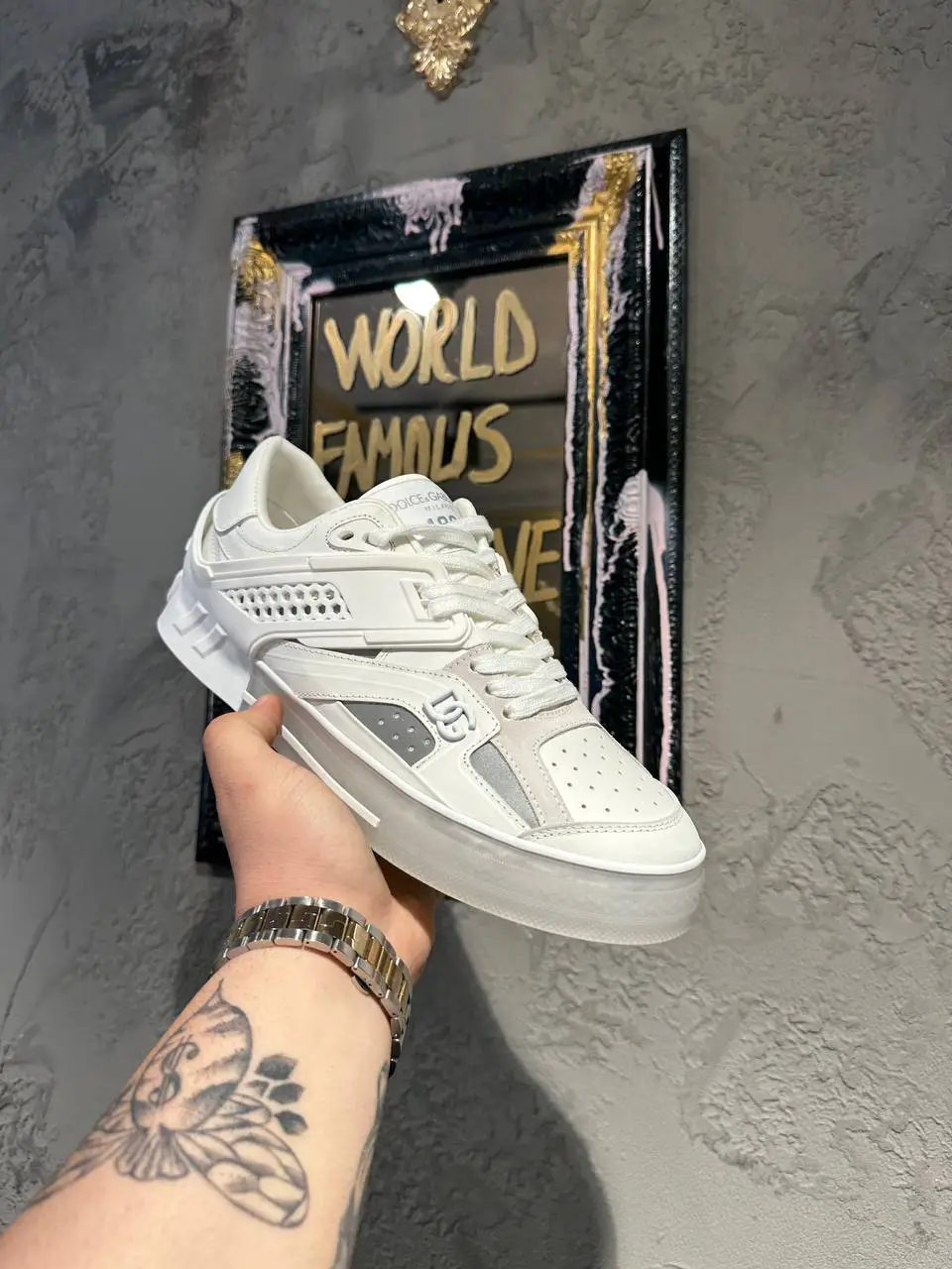 Dolce Gabbana Beyaz Ayakkabı