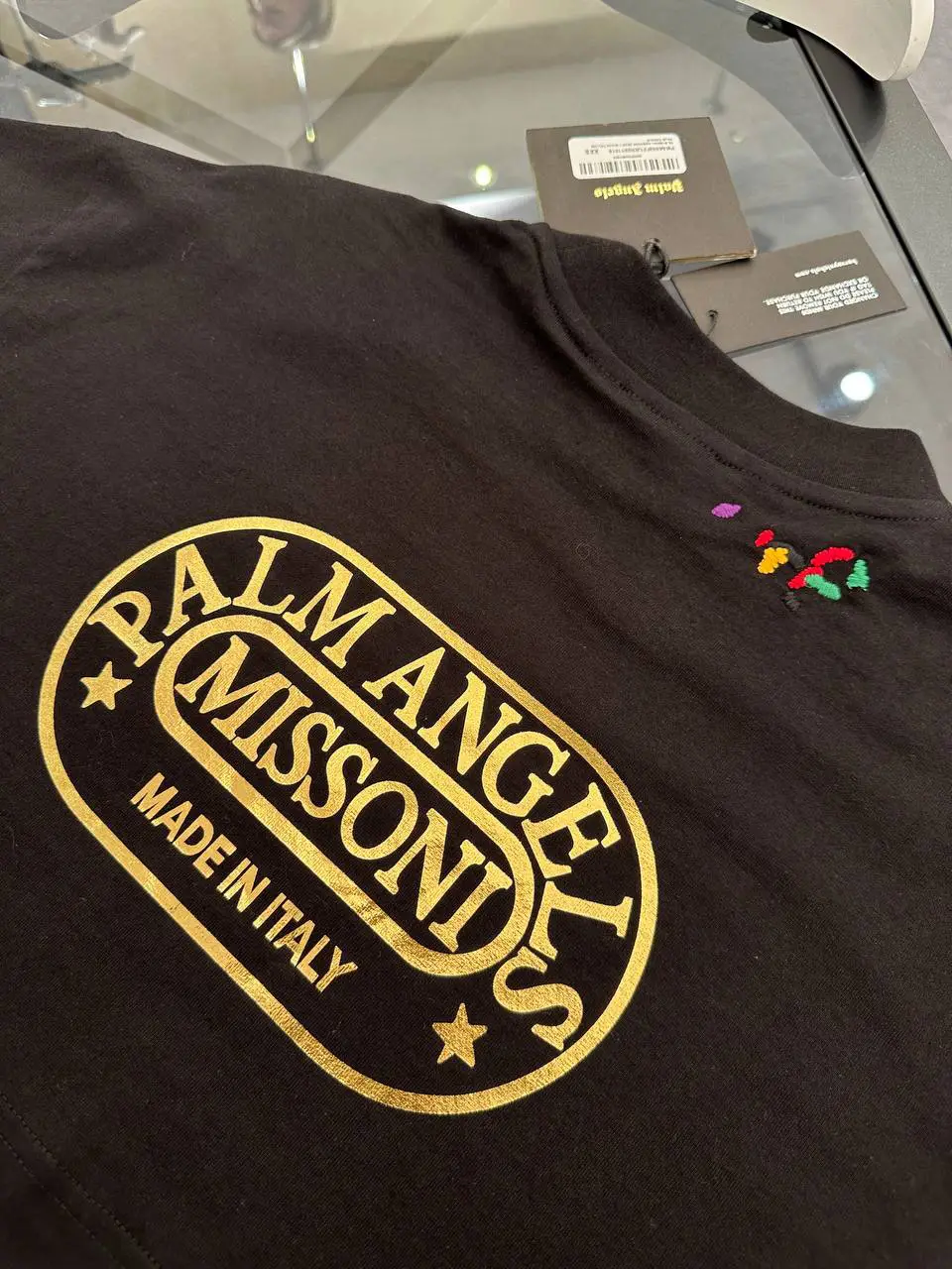 Palm Angels Siyah Crop