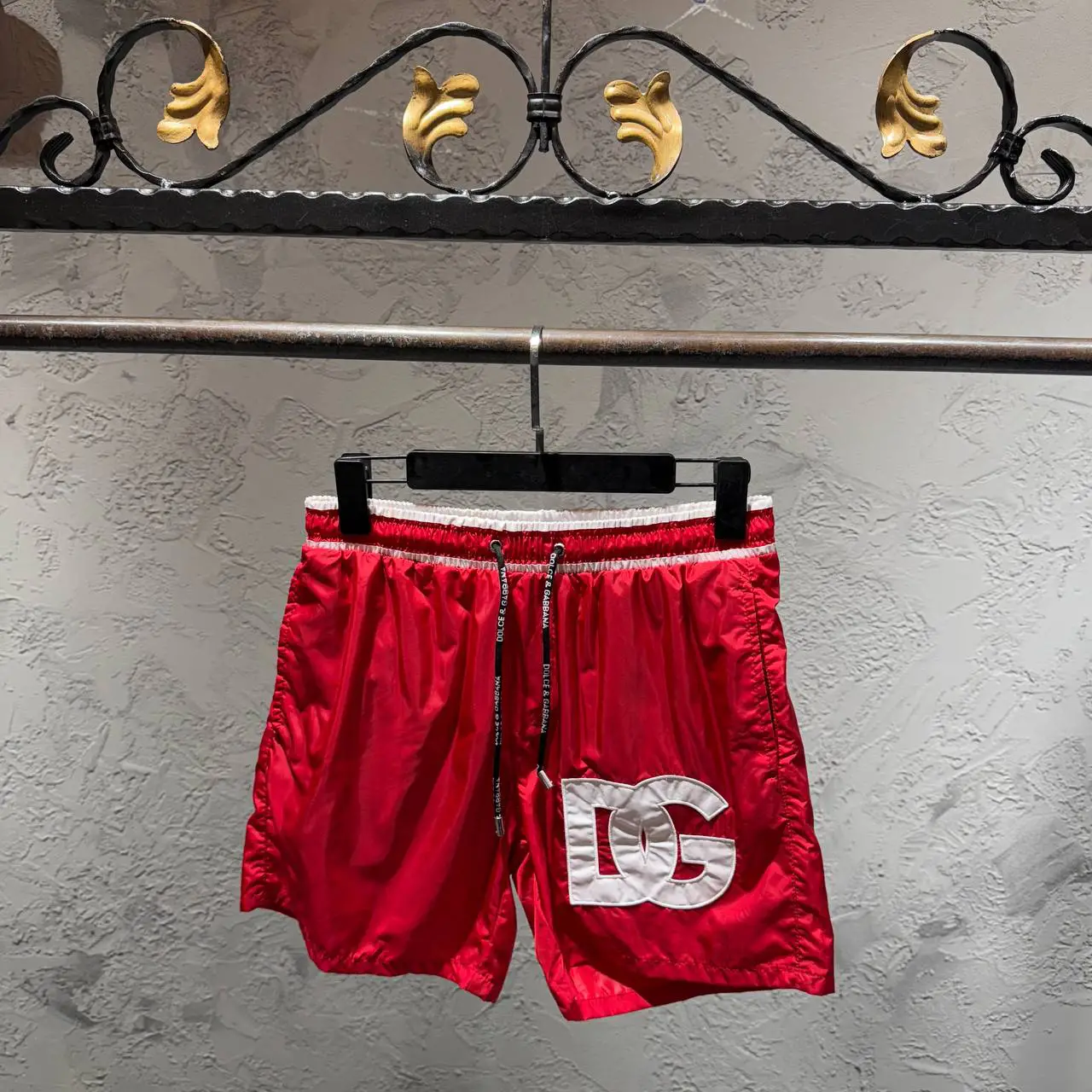 Dolce Gabbana Kırmızı Deniz Şortu