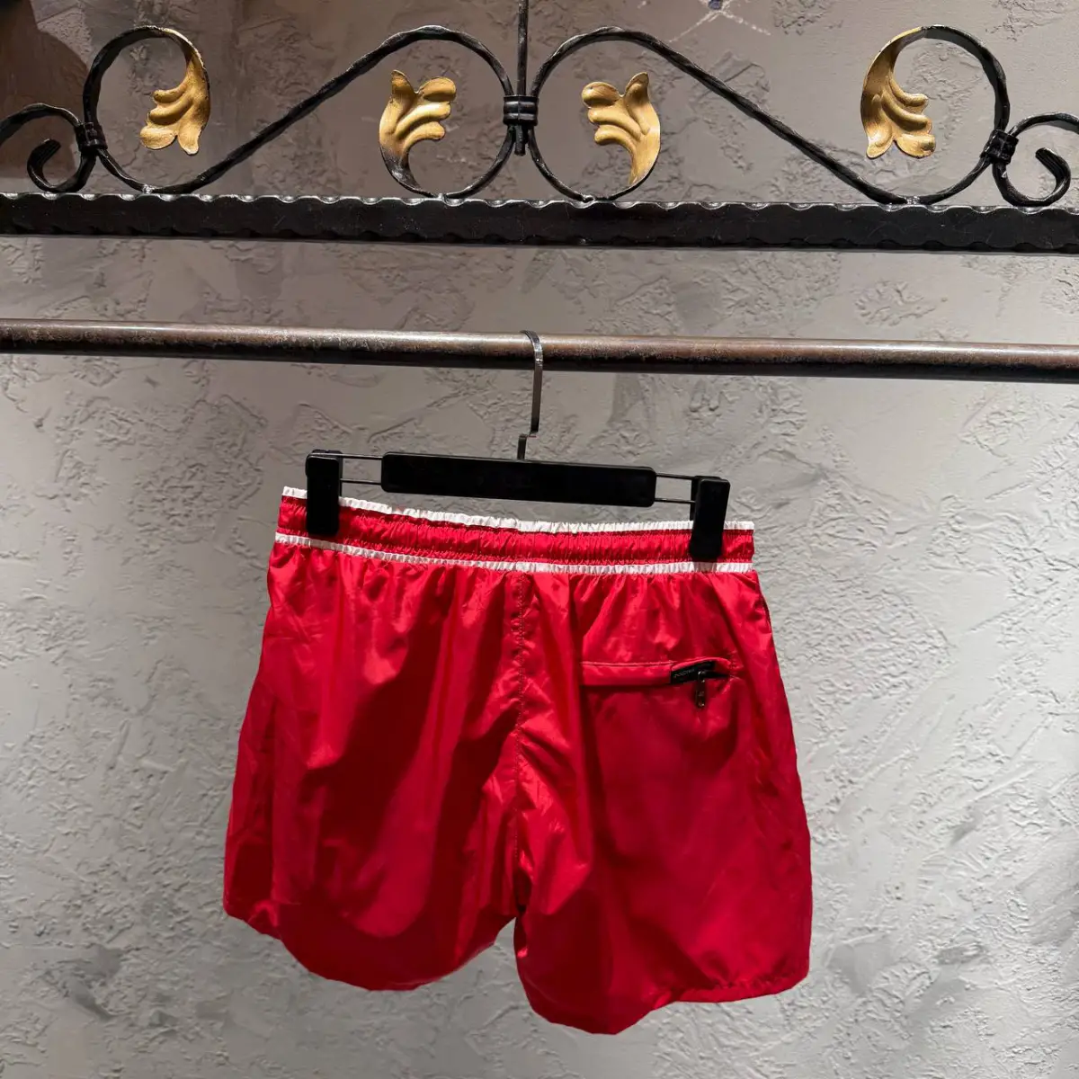 Dolce Gabbana Kırmızı Deniz Şortu