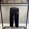 Loro Piana Siyah Keten Pantolon