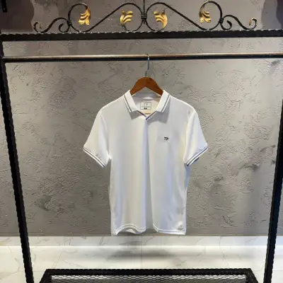Tomford Beyaz Yakalı İthal Tişört