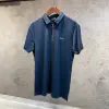 Kiton Fermuar Detaylı Lacivert Yakalı Tişört