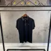Kiton Siyah Fermuar Detaylı İthal Yakalı Tişört