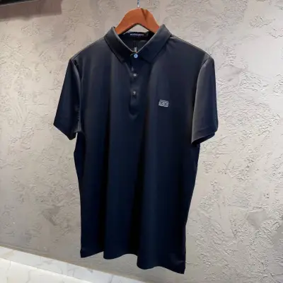 Dolce Gabbana Siyah Logo Detay İthal Polo Yaka