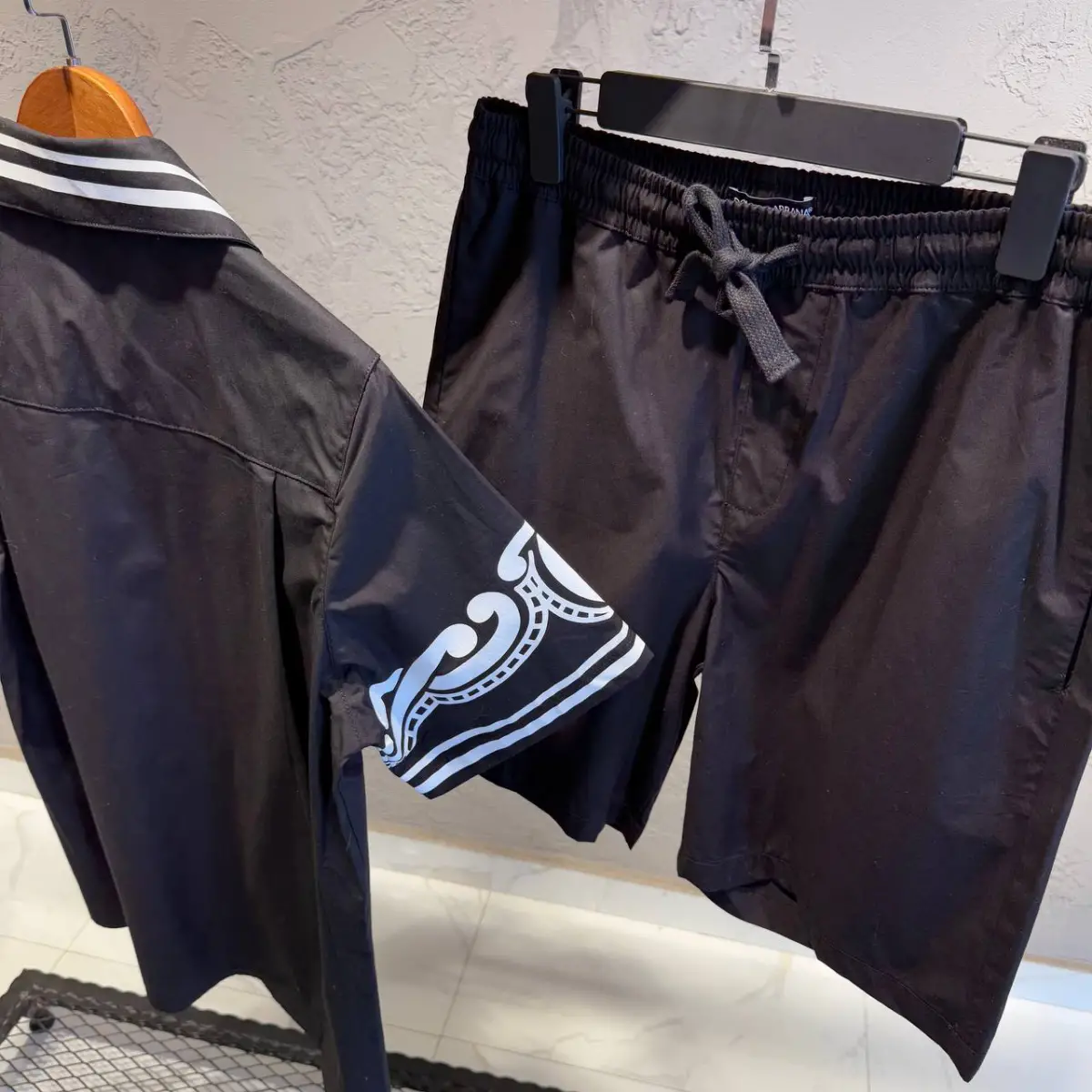 Dolce Gabbana Desenli İkili Takım