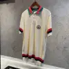 Gucci Desenli Yakalı Triko Tişört