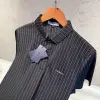 Prada Siyah Çizgili İthal Tişört
