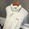 Celine Beyaz Yakalı Tişört