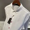 Kiton Beyaz Keten Gömlek