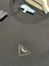Prada Siyah Logo Detaylı Tişort