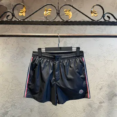 Moncler Siyah Cepli Deniz Şortu