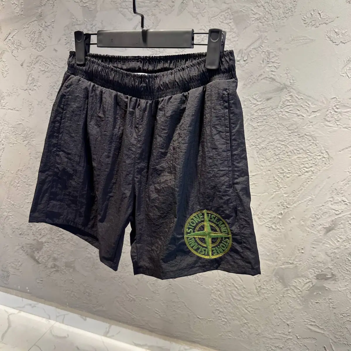 Stone Island Siyah Deniz Şortu