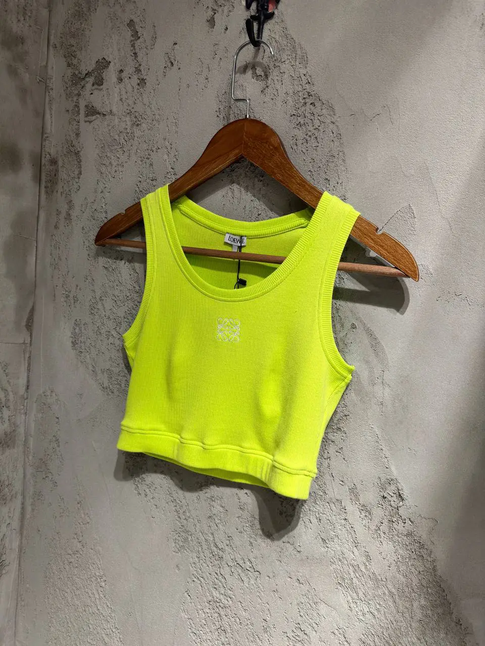 Celine Yeşil Crop Atlet