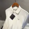 Prada Beyaz Yakalı Tişört