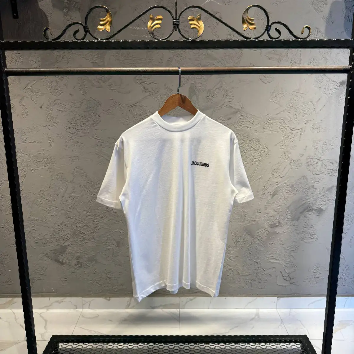 Jacquemus Beyaz Baskılı Tshirt